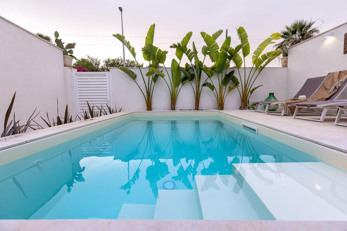 Villa Delle Palme Con Piscina Privata Santa Maria Del Focallo Ngoại thất bức ảnh